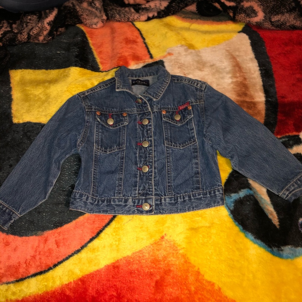 GUESS CHILDRENS JEAN JACKET